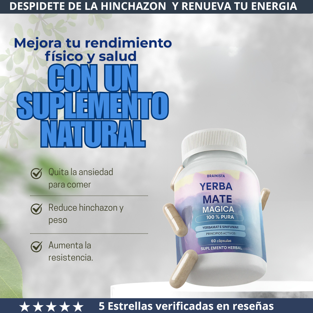 Yerba Magic - Reduce la ansiedad de comer y Reduce la inflamacion 🔥