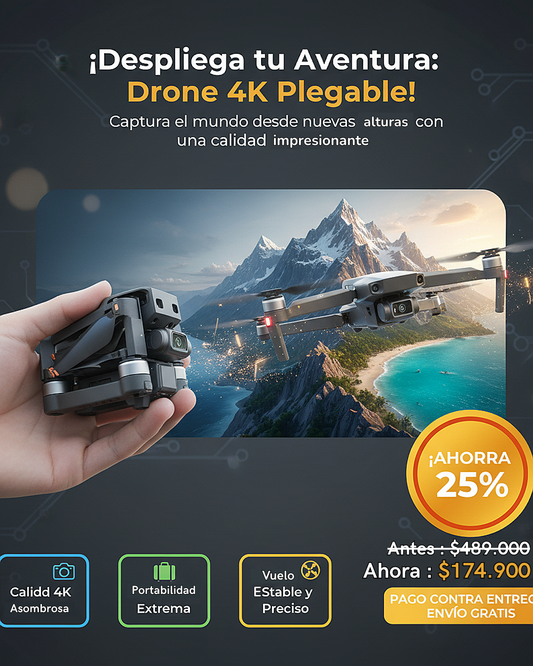 SUPER DRONE 4K FULL HD / SUPER PROMOCION